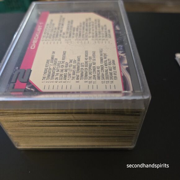 Lot of Terminator 2 cards 82 Total Plus Case - Picture 8 of 8